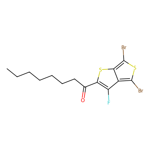 1-(4,6-dibromo-3-fluorothieno[3,4-b ]thiophen-2-yl)octan-1-one