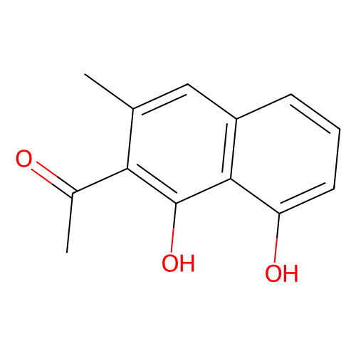 1-(1,8-dihydroxy-3-methyl-naphthalen-2-yl)-ethanone (c09-0856-776)