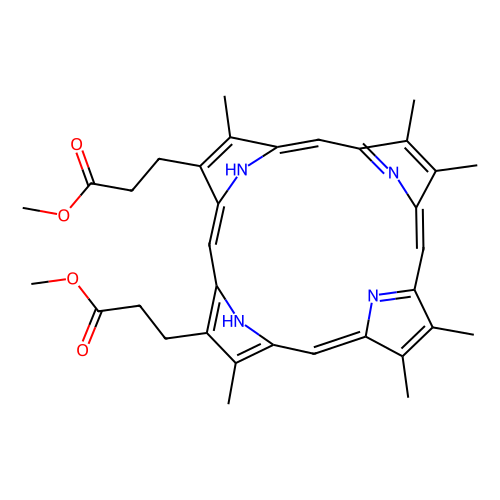 2,4-dimethyl deuteroporphyrin ix dimethyl ester (c09-0857-697)