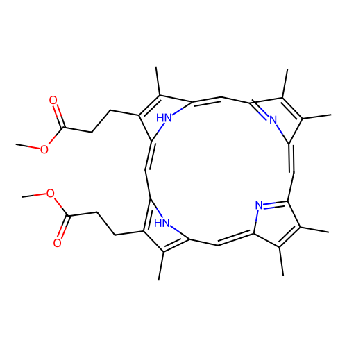 2,4-dimethyl deuteroporphyrin ix dimethyl ester (c09-0857-698)