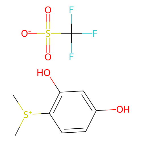 dimethyl-2,4-dihydroxyphenylsulfonium triflate (c09-0858-212)