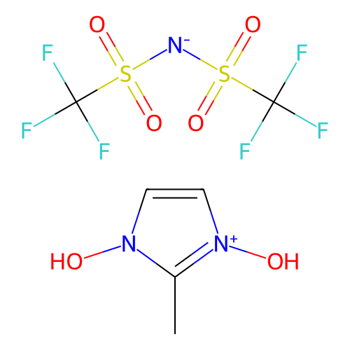 1,3-dihydroxy-2-methylimidazolium bis(trifluoromethylsulfonyl)imide