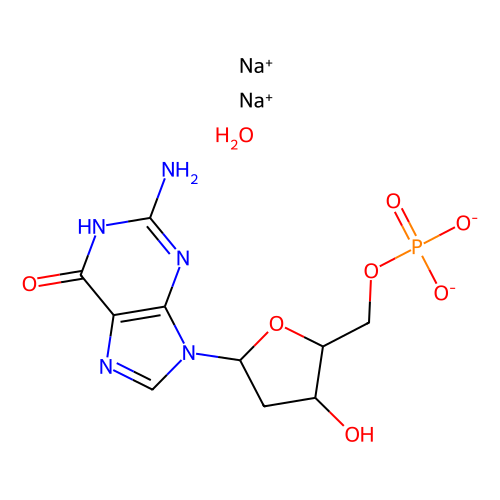2′-deoxyguanosine 5′-monophosphate disodium salt hydrate (c09-0858-882)