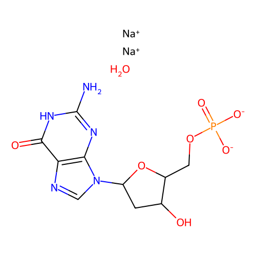 2′-deoxyguanosine 5′-monophosphate disodium salt hydrate (c09-0858-883)