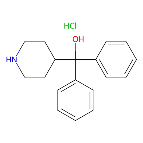 diphenyl-piperidin-4-yl-methanol hydrochloride