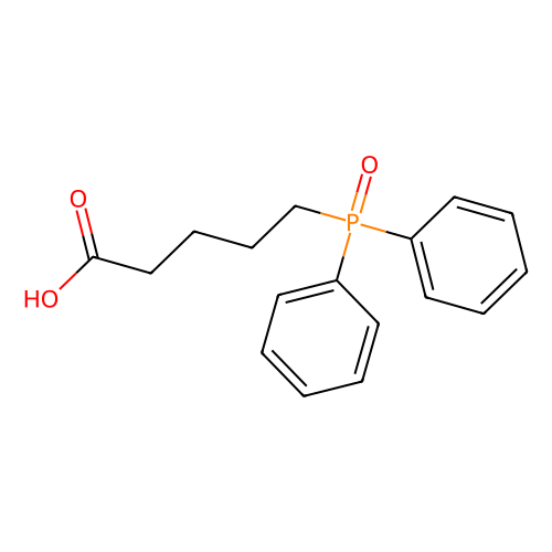 5-(diphenylphosphinyl)pentanoic acid (c09-0859-238)