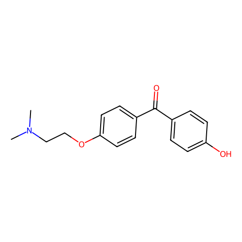 [4-[2-(dimethylamino)ethoxy]phenyl](4-hydroxyphenyl)methanone