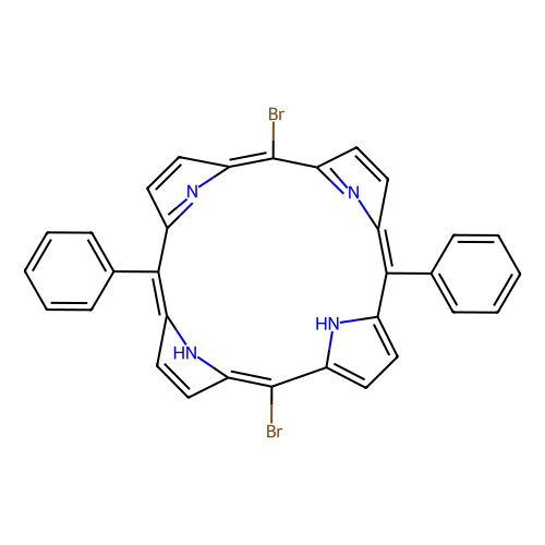 5,15-dibromo-10,20-diphenylporphine (c09-0859-672)