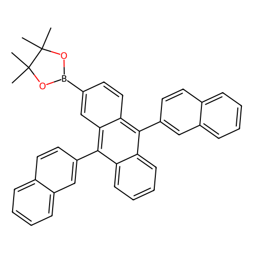 2-[9,10-di(naphthalen-2-yl)anthracen-2-yl]-4,4,5,5-tetramethyl-1,3,2-dioxaborolane (c09-0861-452)