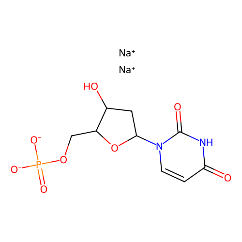2′-deoxyuridine 5′-mono-phos-phate disodium salt (c09-0862-478)