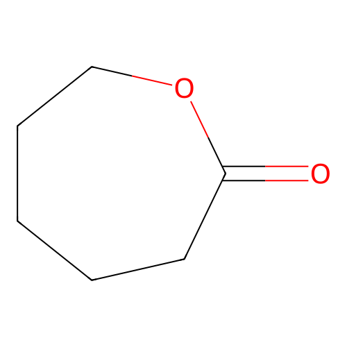 dyed polycaprolactone