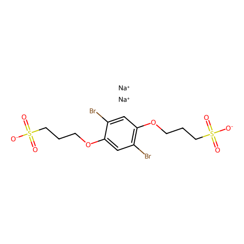 1,4-dibromo-2,5-bis(3-sulfonatopropoxy)benzene disodium salt