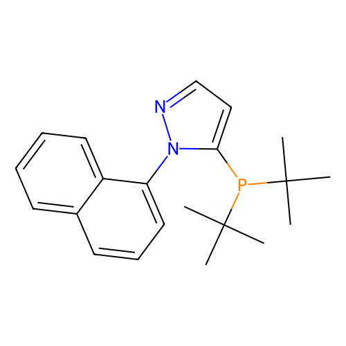 5-(di-tert-butylphosphino)-1-(naphthalen-1-yl)-1h-pyrazole (c09-0863-629)