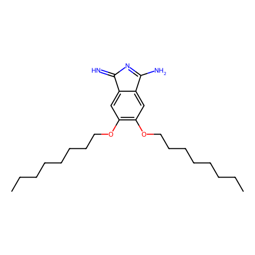 1,3-diimino-5,6-bis(octyloxy)isoindoline