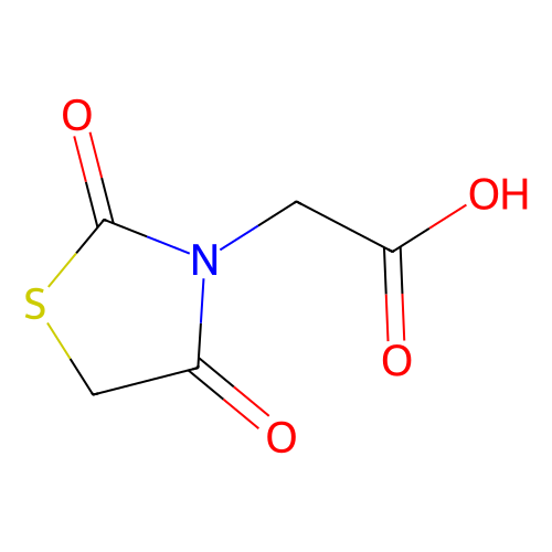 (2,4-dioxo-1,3-thiazolidin-3-yl)acetic acid (c09-0864-153)