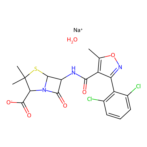 dicloxacillin sodium salt monohydrate (c09-0864-763)
