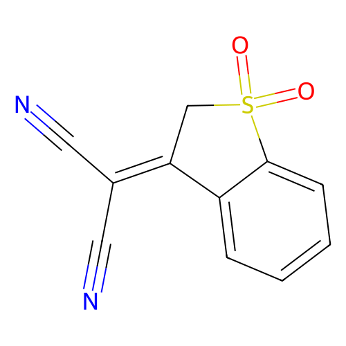 2-(1,1-dioxidobenzo[b]thien-3(2h)-ylidene)propanedinitrile (c09-0864-825)