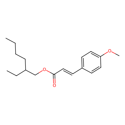 2-ethylhexyl 4-methoxycinnamate (c09-0869-876)