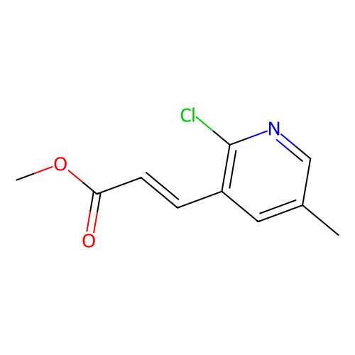 (e)-methyl 3-(2-chloro-5-methylpyridin-3-yl)acrylate