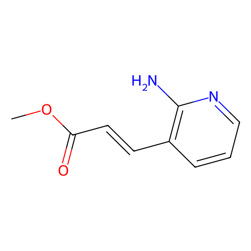 (e)-methyl 3-(2-aminopyridin-3-yl)acrylate (c09-0872-374)