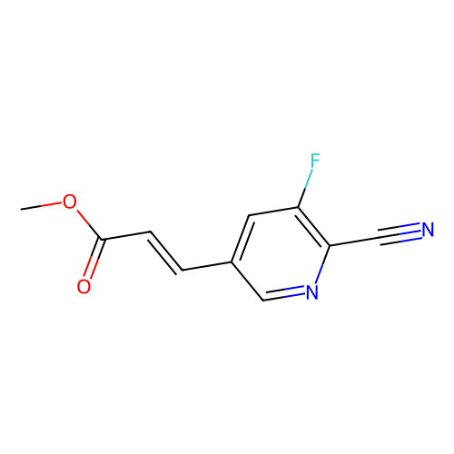 (e)-methyl 3-(6-cyano-5-fluoropyridin-3-yl)-acrylate