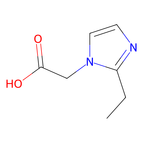 2-(2-ethyl-1h-imidazol-1-yl)acetic acid (c09-0876-430)