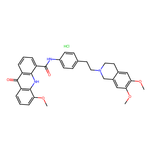 elacridar hydrochloride (c09-0876-815)