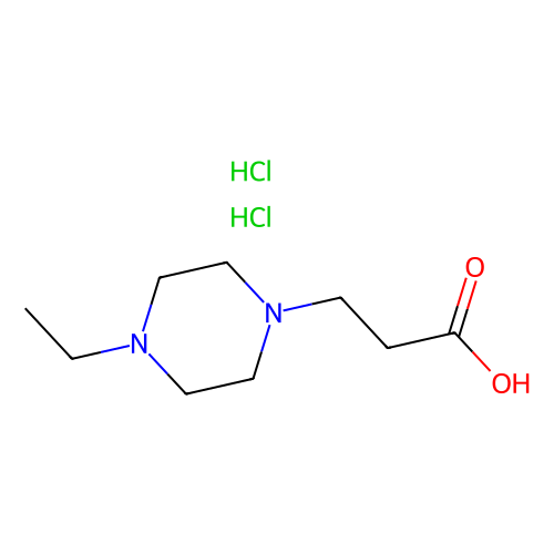 3-(4-ethylpiperazin-1-yl)propanoic acid dihydrochloride (c09-0880-193)