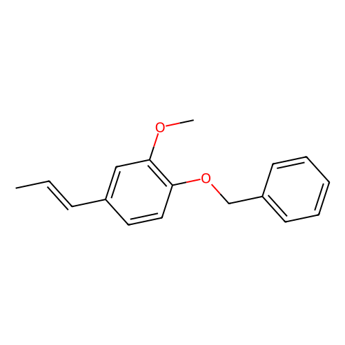 (e)-1-benzyloxy-2-methoxy-4-(1-propenyl)benzene