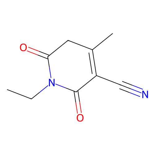 1-ethyl-1,2,5,6-tetrahydro-4-methyl-2,6-dioxo-3-pyridinecarbonitrile