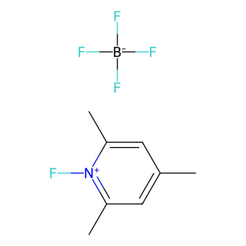 1-fluoro-2,4,6-trimethylpyridinium tetrafluoroborate [fluorinating reagent] (c09-0887-891)
