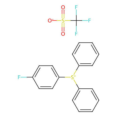 (4-fluorophenyl)diphenylsulfonium triflate (c09-0888-437)