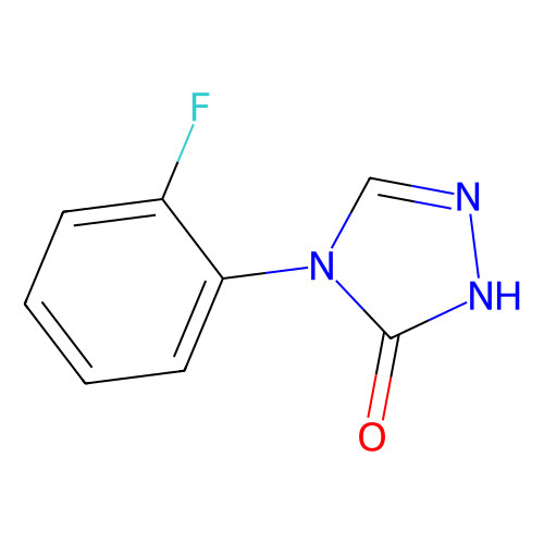 4-(2-fluorophenyl)-1h-1,2,4-triazol-5(4h)-one