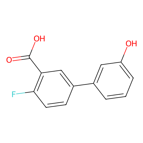 2-fluoro-5-(3-hydroxyphenyl)benzoic acid