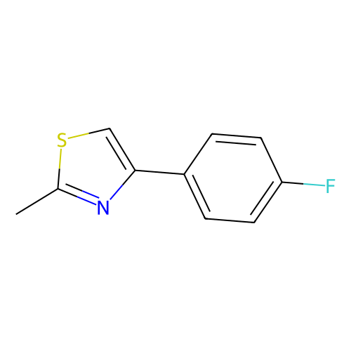 4-(4-fluorophenyl)-2-methylthiazole (c09-0890-424)