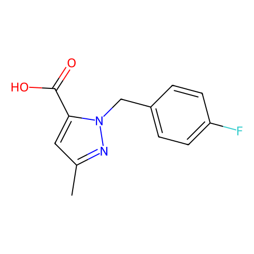 1-(4-fluorobenzyl)-3-methyl-1h-pyrazole-5-carboxylic acid