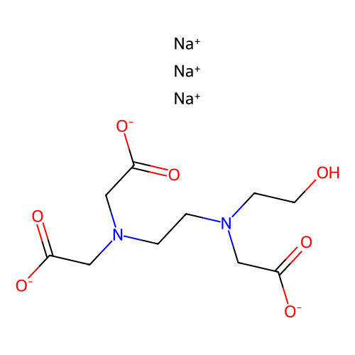 n-(2-hydroxyethyl)ethylenediamine-n,n′,n′-triacetic acid trisodium salt solution