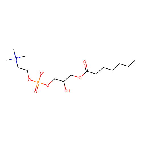 1-heptanoyl-2-hydroxy-sn-glycero-3-phosphocholine (c09-0905-982)