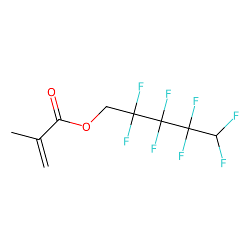 1h,1h,5h-octafluoropentyl methacrylate (stabilized with mehq) (c09-0907-207)