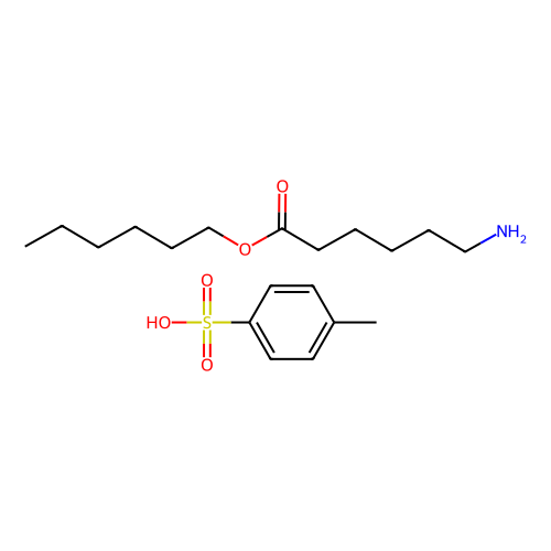 hexyl 6-aminohexanoate p-toluenesulfonate (c09-0907-534)