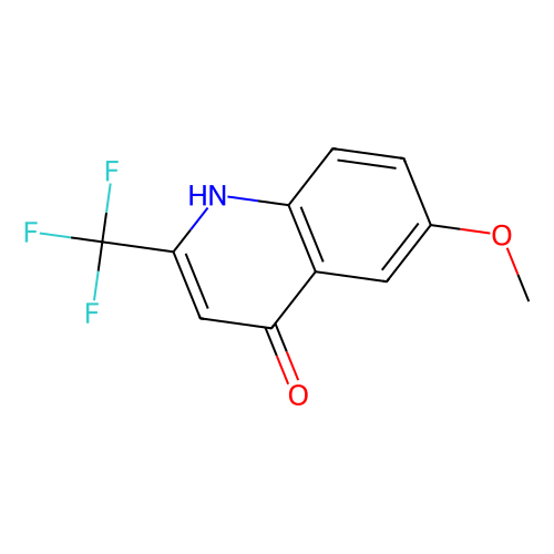 4-hydroxy-6-methoxy-2-(trifluoromethyl)quinoline
