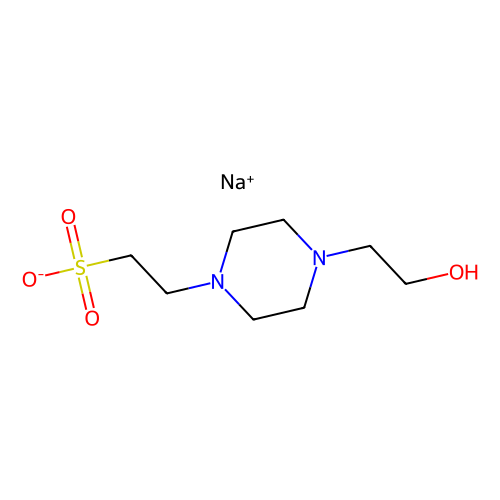 4-(2-hydroxyethyl)piperazine-1-ethanesulfonic acid hemisodium salt (c09-0910-444)
