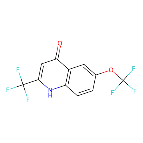 4-hydroxy-6-(trifluoromethoxy)-2-(trifluoromethyl)quinoline