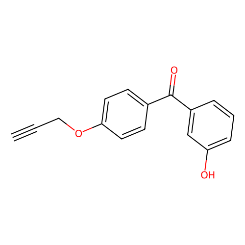 (3-hydroxyphenyl)(4-(prop-2-yn-1-yloxy)phenyl)methanone