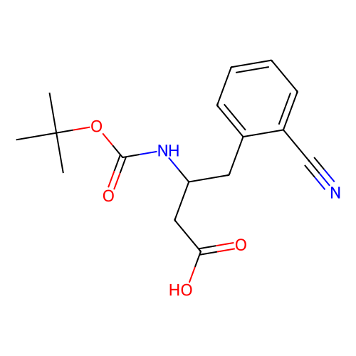 (s)-boc-2-cyano-β-homophe-oh (c09-0920-374)