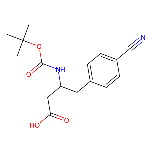 (s)-boc-4-cyano-β-homophe-oh (c09-0920-617)