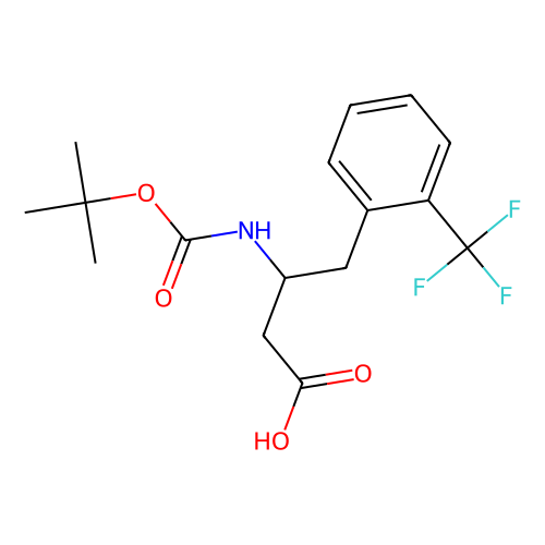 (s)-boc-2-(trifluoromethyl)-β-homophe-oh (c09-0920-656)