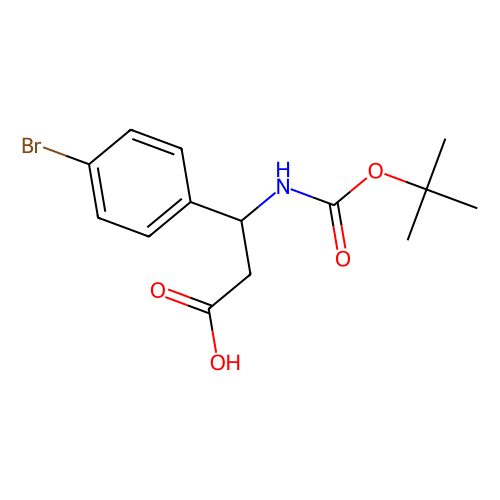 (s)-boc-4-bromo-β-phe-oh (c09-0920-777)