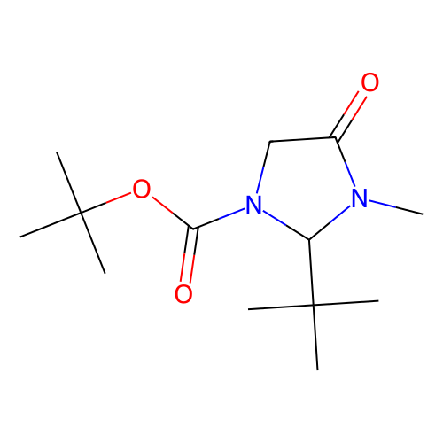 (s)-(-)-1-boc-2-tert-butyl-3-methyl-4-imidazolidinone (c09-0922-595)