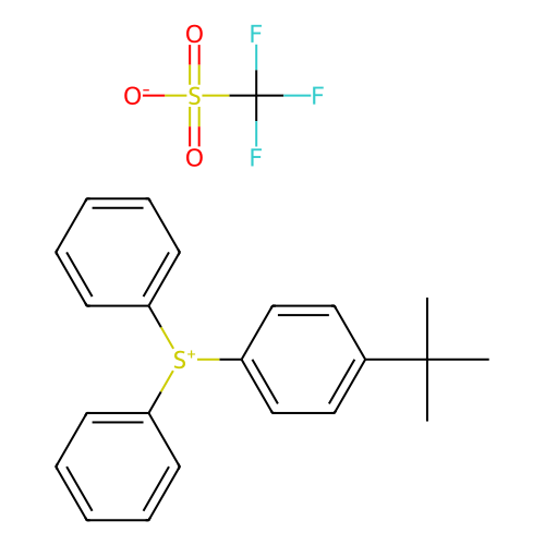 (4-tert-butylphenyl)diphenylsulfonium triflate (c09-0922-849)